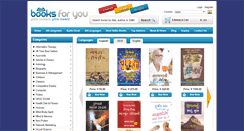 Desktop Screenshot of booksforyou.co.in